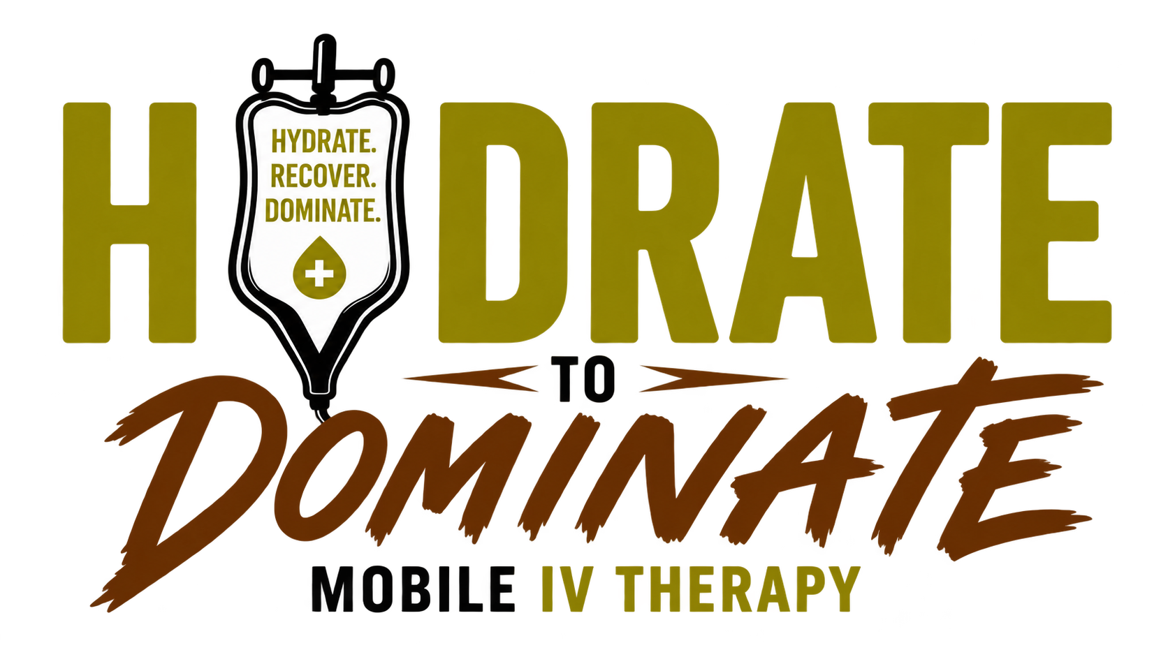 Hydrate to Dominate Mobile IV Therapy logo